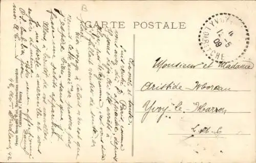 Ak Paris I, La Place Vendôme, Riesenrad, Eiffelturm, französische Flagge, Zeppelin, nostalgisc...