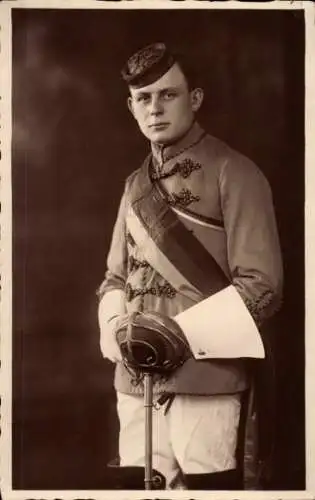 Studentika Ak Albert Schröder, Portrait