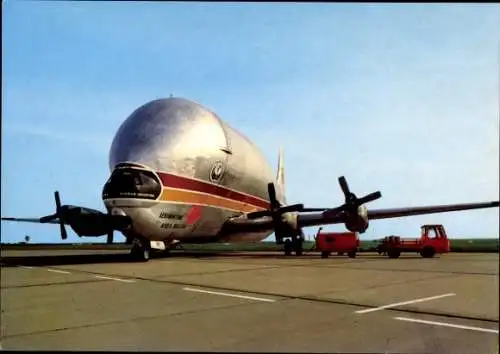 Ak Frachtflugzeug, Super Guppy Großraumtransport Flugzeug