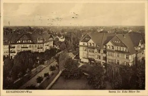 Ak Berlin Zehlendorf West, Beeren Straße Ecke Bülowstraße