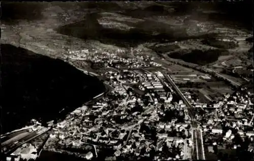 Ak Schopfheim in Baden, Wiesental, Luftaufnahme