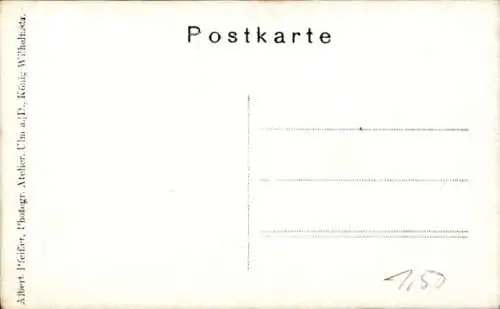 Ak Ulm an der Donau, Gemälde, Amtsgebäude