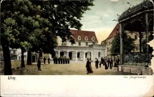 Ak Ulm an der Donau, Hauptwache