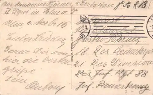 Ak Ulm an der Donau, Klein-Venedig