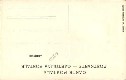 Ak Lauterbrunnen Kanton Bern, Tunnel, Hunnenfluh, Eisenbahn