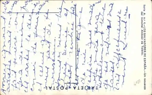 Künstler Ak Spanischer Soldat in Uniform, Fahne, Gewehr