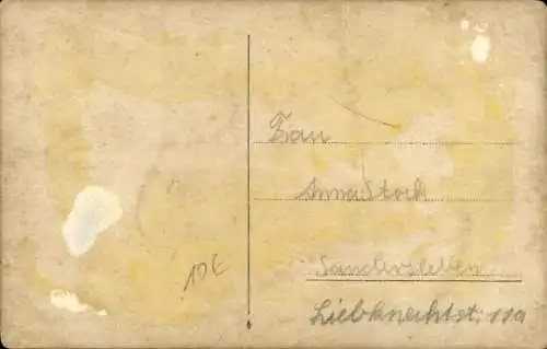 Foto Ak Kinder in Uniform, Porträt, Tier