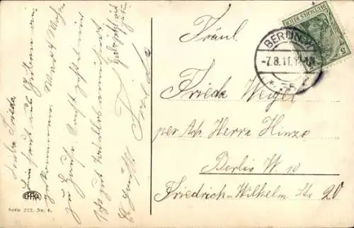 Ak Mädchen steht neben einem Babybett, Geschwister