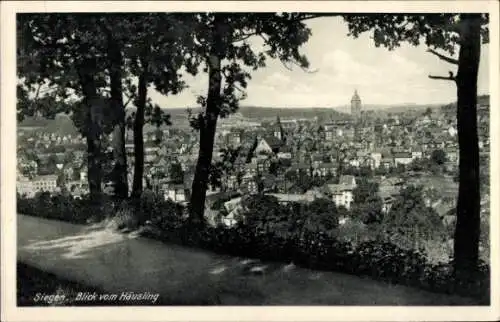 Ak Siegen in Westfalen, Blick vom Häusling