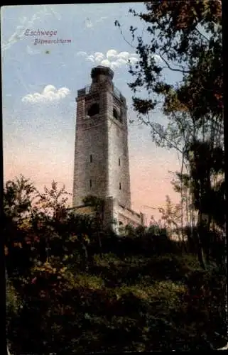 Ak Eschwege an der Werra Hessen,  Bismarckturm