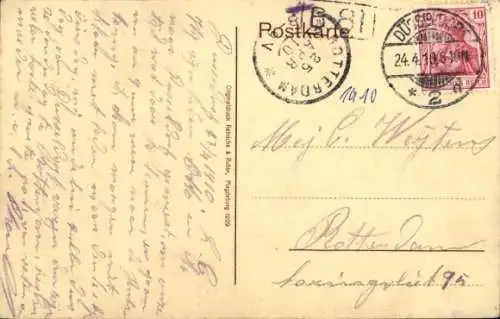 Ak Duisburg im Ruhrgebiet, Rathaus