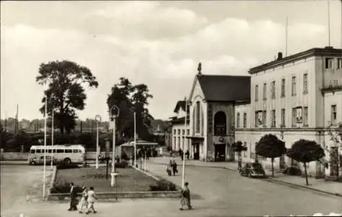 Ak Eberswalde in der Mark, Bahnhof