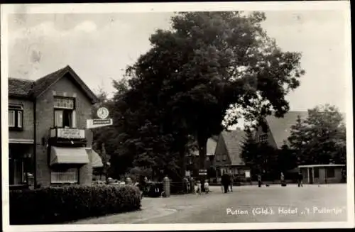 Ak Putten Gelderland, Gld. Hotel 't Puttertje