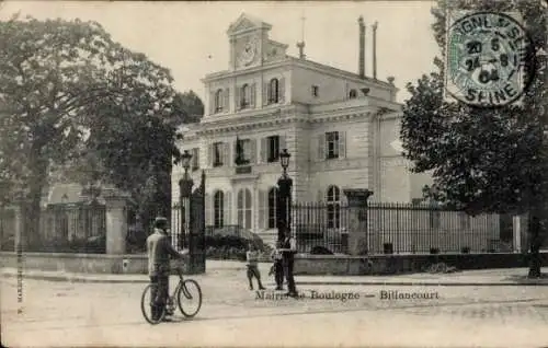 Ak Billancourt Hauts de Seine, Mairie de Boulogne