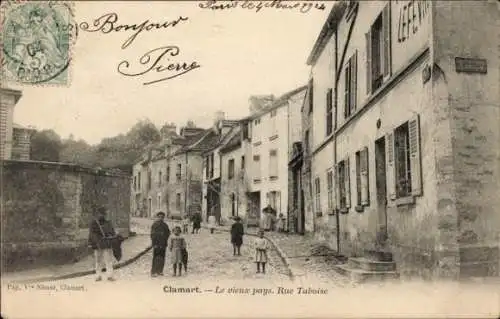 Ak Clamart Hauts de Seine, Le vieux pays, Rue Taboise