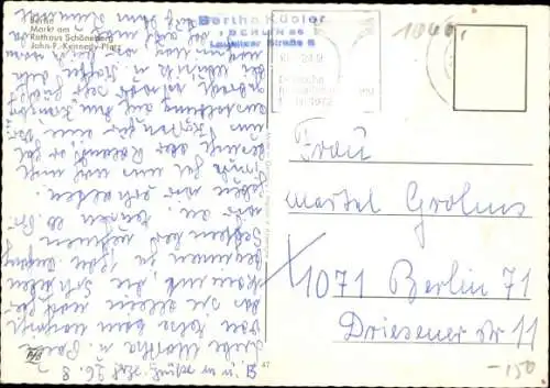 Ak Berlin Schöneberg, Rathaus