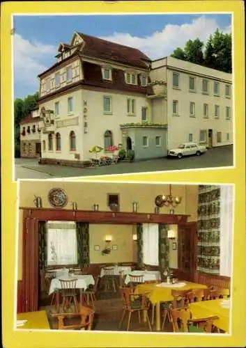 Ak Kronach in Oberfranken, Hotel Frankenwald in Kronach