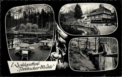 Ak Hoffnungsthal Rösrath im Rheinisch Bergischen Kreis, Gasthof Forsbacher Mühle