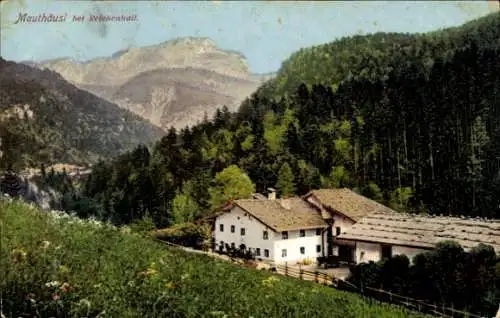 Ak Schneizlreuth in Oberbayern, Gasthof Mauthäusl bei Bad Reichenhall