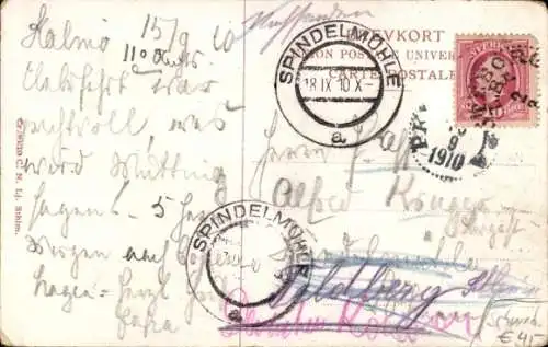 Ak Malmö Schweden, Gustaf Adolfs torg med Valhalla