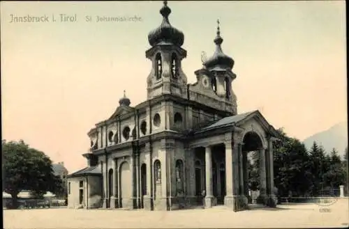 Ak Innsbruck in Tirol, St. Johanniskirche