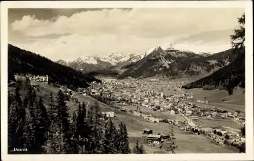 Ak Davos Kanton Graubünden, Panorama