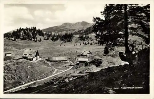 Ak Stoos Morschach Kanton Schwyz, Berglandschaft