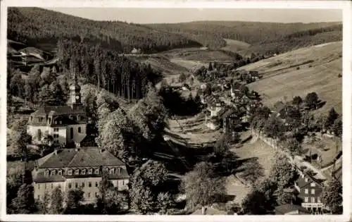 Ak Lichte Neuhaus am Rennweg Thüringen, Panorama