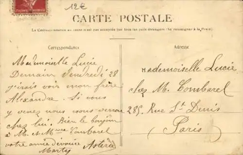 Ak Levallois Perret Hauts de Seine, Boulevard Bineau, Rond Point