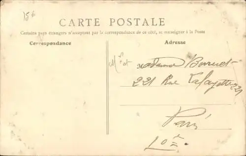 CPA Levallois-Perret-Hauts-de-Seine, Rue Gide, Ecole de Filles