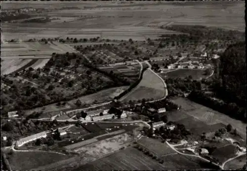 Ak Bonlanden Filderstadt in Württemberg, Kinderdorf Gutenhalde der Stadt Stuttgart, Fliegeraufnahme