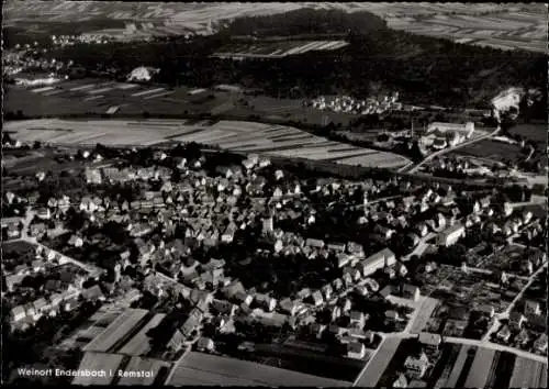 Ak Endersbach Weinstadt in Württemberg, Fliegeraufnahme