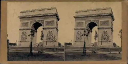 Stereo Foto Paris VIII, Triumphbogen