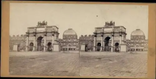 Stereo Foto Paris, Arc de Triomphe du Carrousel