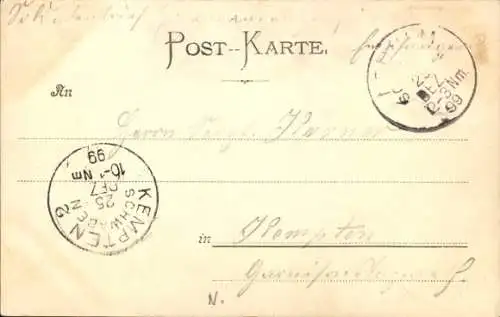 Ak Ulm an der Donau, Münster, Ulmer Spatz