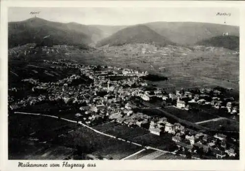 Ak Maikammer an der Weinstraße Pfalz, Fliegeraufnahme