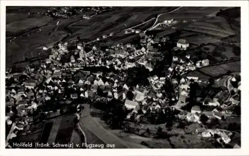 Ak Hollfeld in der Fränkischen Schweiz, Fliegeraufnahme