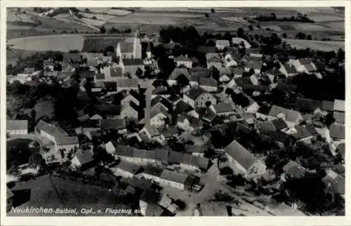 Ak Neukirchen Balbini in der Oberpfalz, Fliegeraufnahme