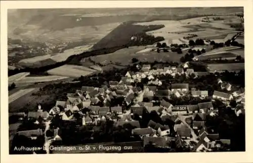 Ak Aufhausen Geislingen an der Steige, Fliegeraufnahme