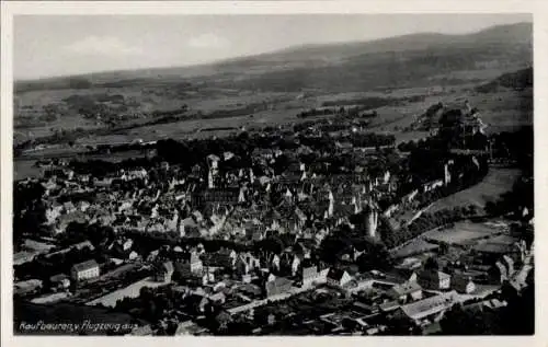 Ak Kaufbeuren an der Wertach in Schwaben, Fliegeraufnahme