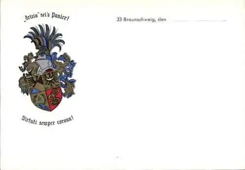 Studentika Ak Braunschweig, Corps Frisia, Wappen, WSC