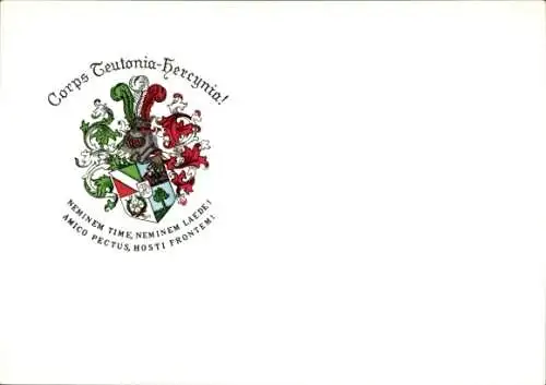 Studentika Ak Corps Teutonia Hercynia, Wappen, WSC