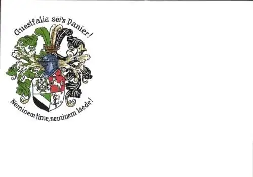 Studentika Ak Corps Guestfalia, Wappen, WSC