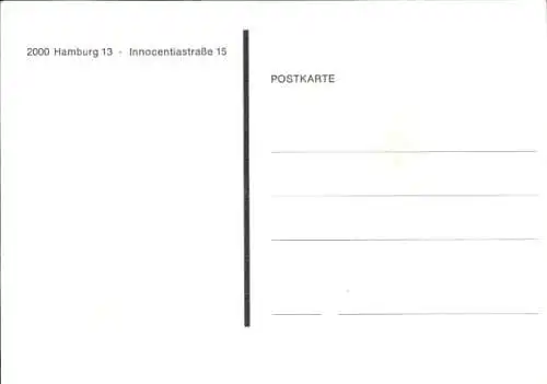 Studentika Ak Hamburg, Corps Irminsul, Innocentiastraße 15, Wappen, WSC