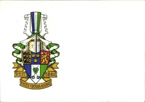 Studentika Ak Hannover, Corps Normannia, Plathnerstr. 3, Wappen, WSC