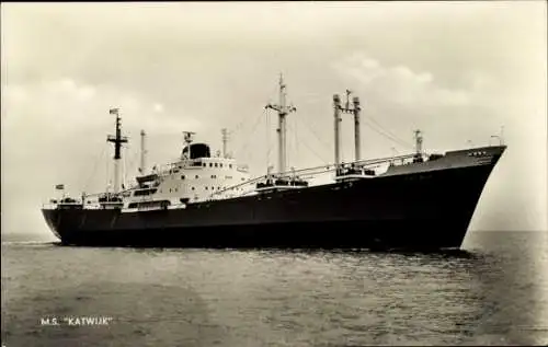 Ak Frachtschiff M.S. Katwijk