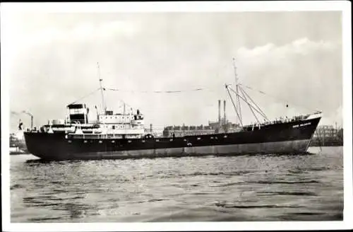 Ak Frachtschiff, T. van Duijvendijk's Scheepswerf