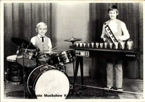 Foto Deutschlands jüngste Musikshow, Karin und Helmut Gärtner, Autogramm