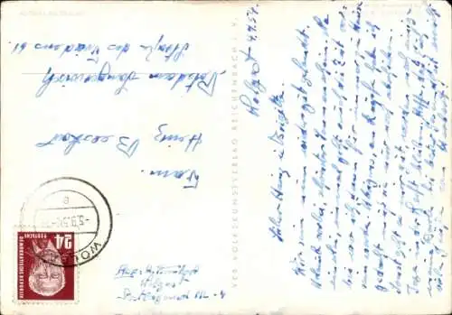 Ak Segelschiff auf dem Meer