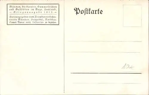 Künstler Ak Deutsche Soldaten in Uniformen, Verletzter Soldat, Armschlinge